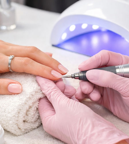 Gel manicure picture